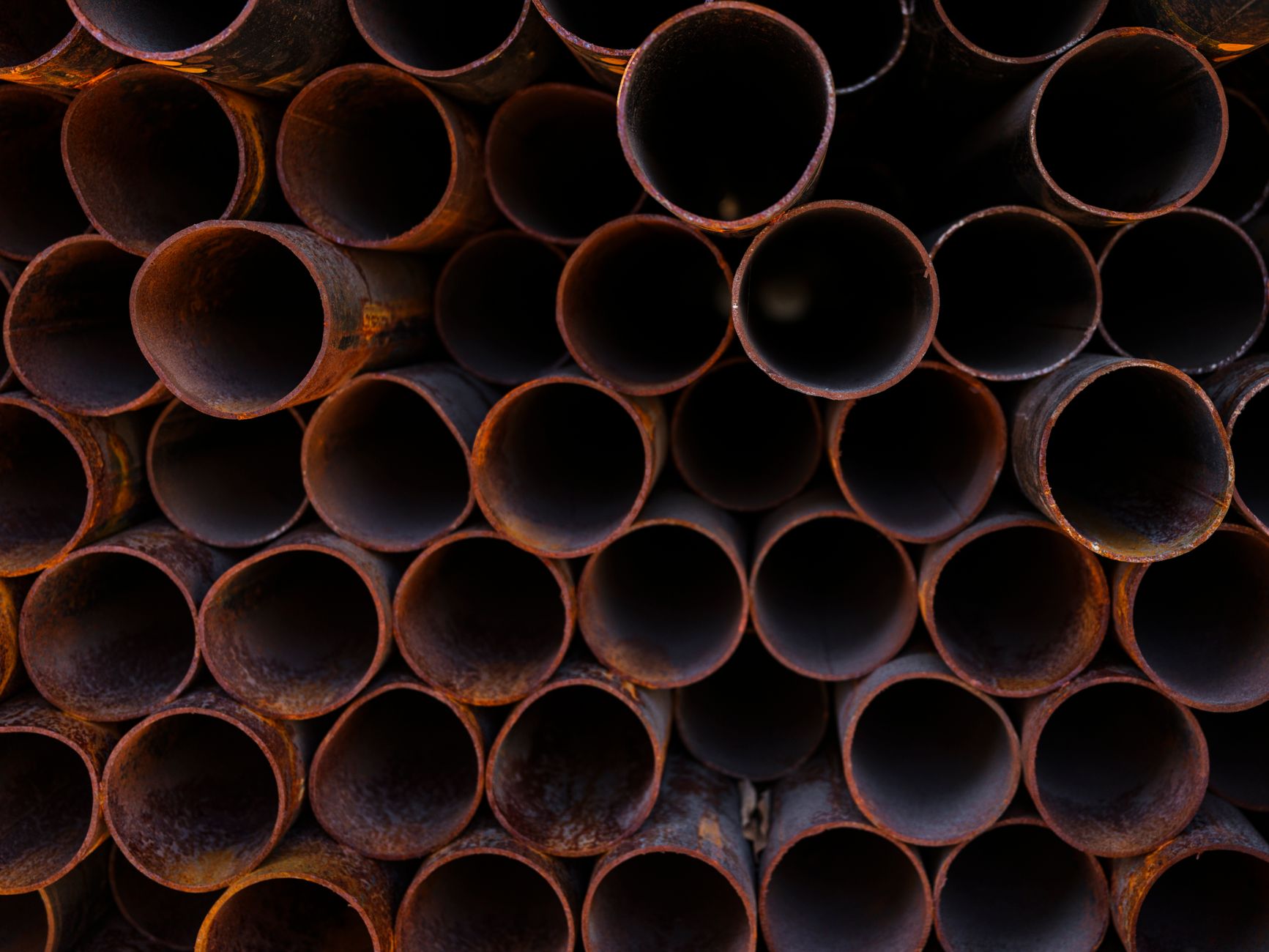 industrial pipes corrosion