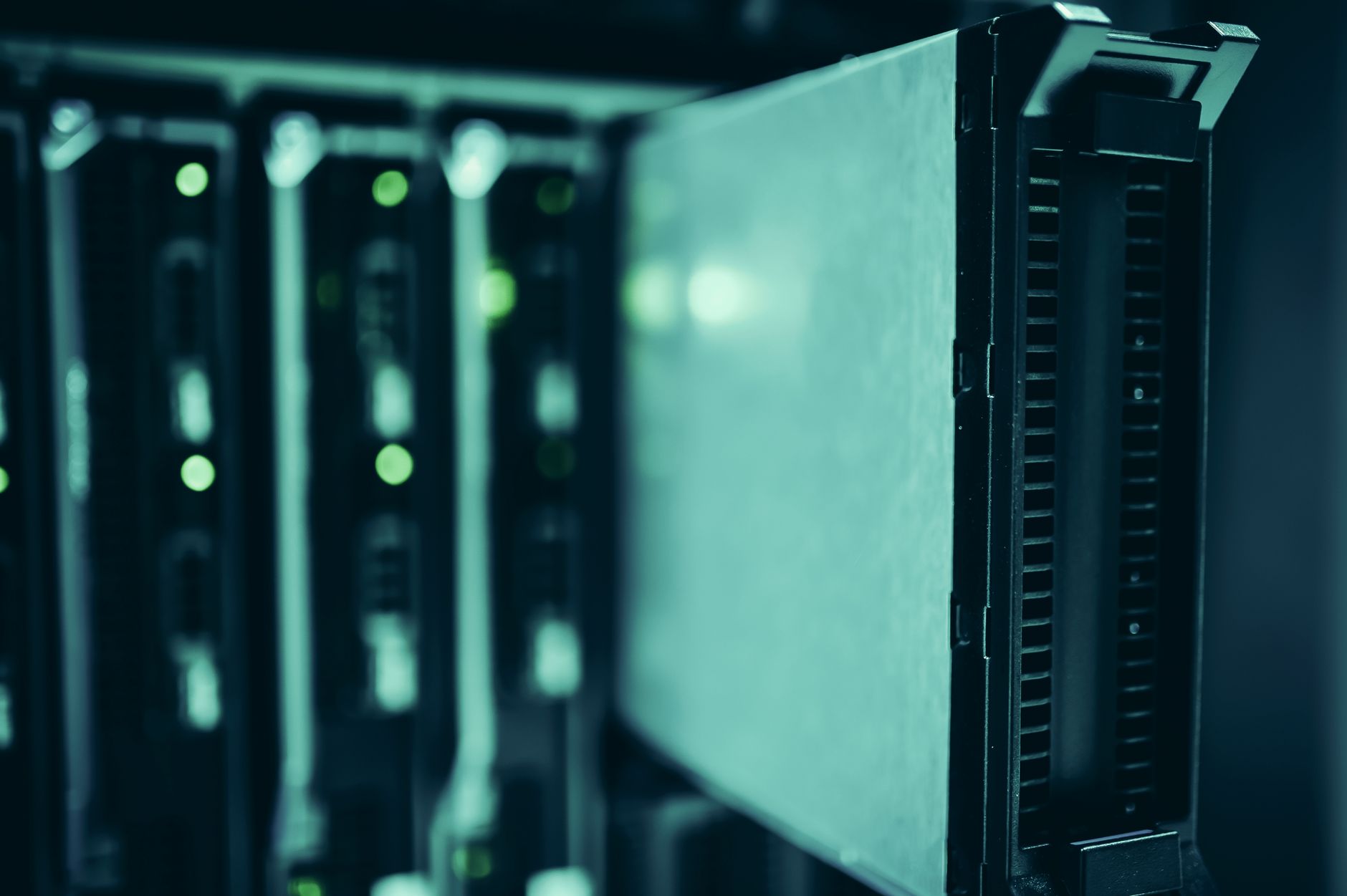 data center server aisle