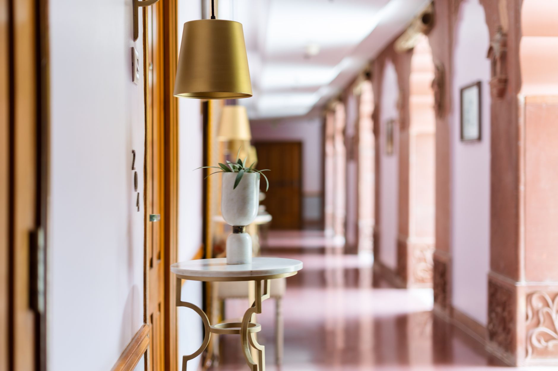 hotel corridor